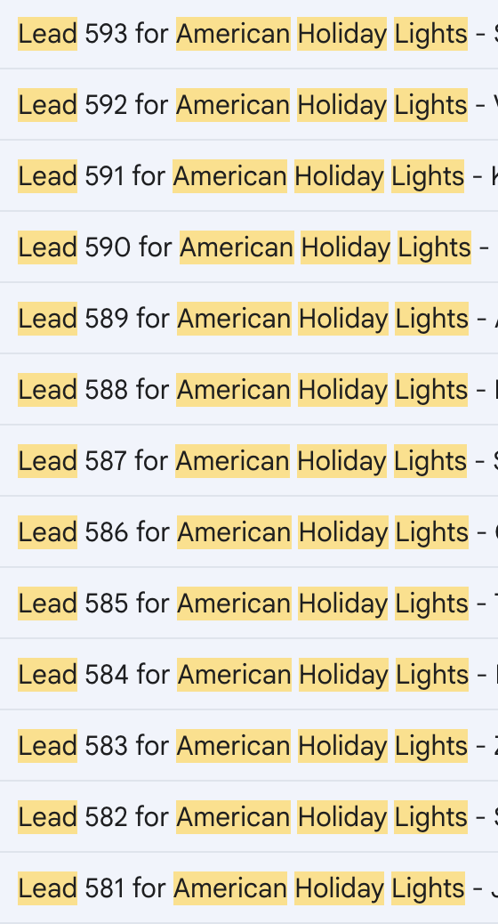 Lead forwarding